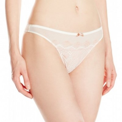 Panties Women's B. Sultry Thong Pant - Vanilla Ice/Peach Beige - CA1275RWSAL