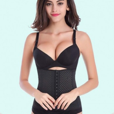 Shapewear Women's Underbust Sport Girdle Waist Trainer Corsets Hourglass Body Shaper - Black - CD18S085RLO