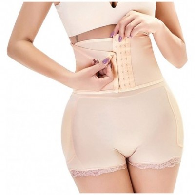 Shapewear Shapewear Tummy Control Shorts Waist Trainer Body Shaper High-Waisted Butt Lifter Thigh Slimmer - Khaki - CE196IYGEK7