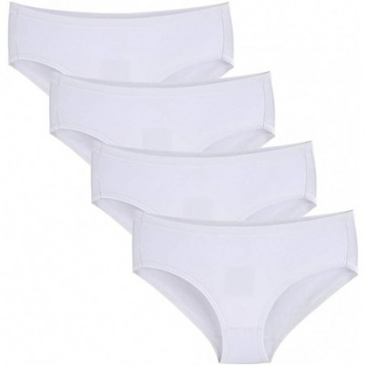 Panties Women Comfort Cotton Stretch Hipster Panty - 4 White - CI18L53L3WE