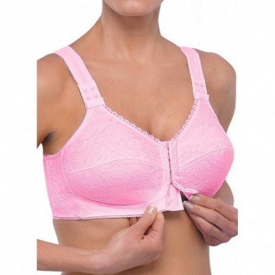 Bras Front Close Posture Bra - Pink - C911DCXN1KZ