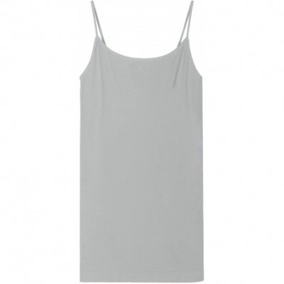 Camisoles & Tanks Women Seamless Basic Camisole- One Size - Metal Grey - CD11VVO7BR1