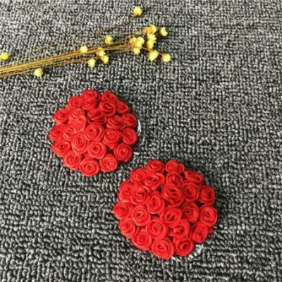 Accessories Valentines Rose Nipple Covers for Women Reusable Breast Petals Self-Adhesive Bra Pasties Stickers for Wedding - P...