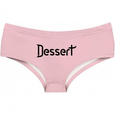 Panties Fun Womens Funny Underwear - Sexy Panties Bachelorette Gift XS-XXL - Dessert - C4190GNQWTQ