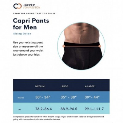 Shapewear Mens Capri Pants. Leggings- Tights- Capris- Pant for Men - CY18DCYUOR7