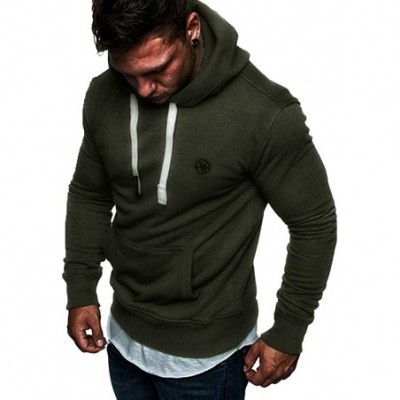 Boxer Briefs Fashion Men's Hoodie Gym Fitness Workout Loose Short Sleeve - Slimming Polyester Technology Lightweight Muscle T...