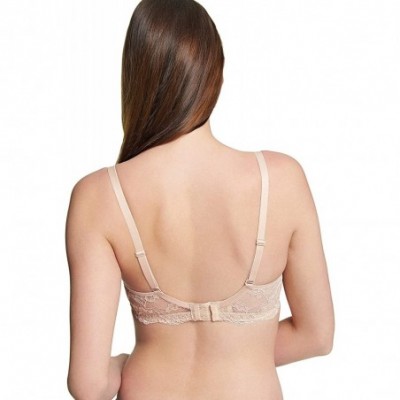 Bras Women's Caress Georgia Wire-Free Post-Surgery Bilateral Cotton Pocketed Bra - Skin - C812N60MLYG