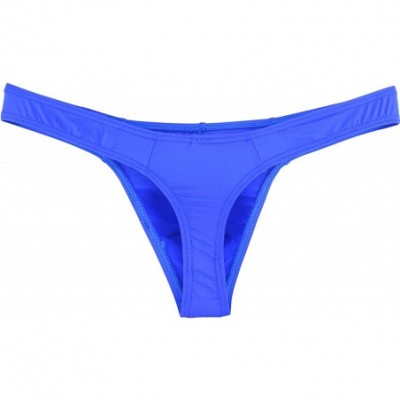 G-Strings & Thongs Men's Low Rise Thong Sexy Men Underwear T-Back Panties - 6 Pack - CC18ULIQQLW