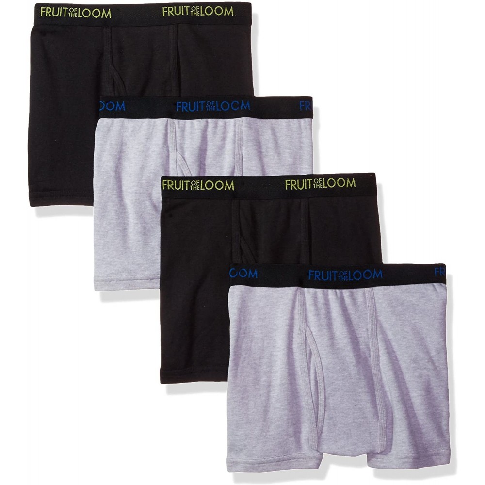 Boxer Briefs Men's 4-pack Premium Dri-stretch Short Leg Boxer Brief - Assorted - CS186UOT2ZA