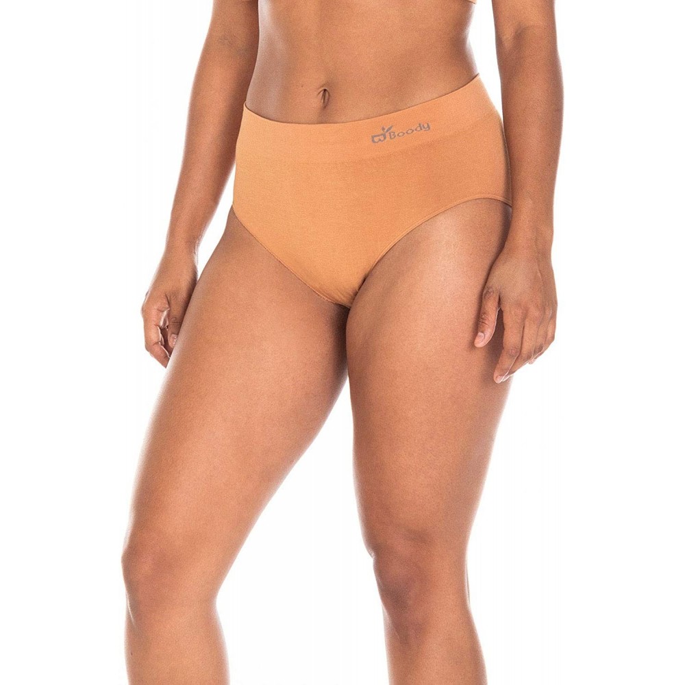 Panties Body EcoWear Women's Full Brief - Bamboo Viscose - Comfy Full Coverage Underwear - Nude 2 - CE18OK5X47I