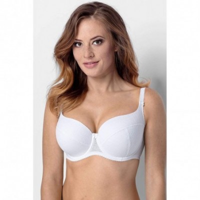 Bras Lace Underwired Padded Bra 758 Micaela - White - CF189LLAGS9