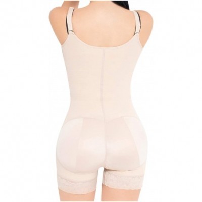 Shapewear 396 Postpartum Shapewear for Women- Fajas Colombianas Reductoras adelgazantes - Beige - CA18U28S939