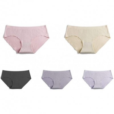 Panties Women's Seamless Underwears Panties Sexy Lace Hipster Bikini Thong Briefs Panty Underwear for Women - 5 Pack – Cotton...