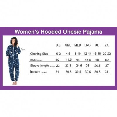 Sets Women's Fleece Non-Footed Onesie Loungewear Pajamas - Red Plaid - CH18QZE8RA6