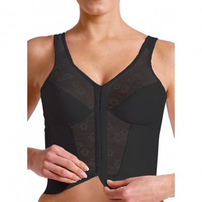 Bras Front Closure Posture Bra - Black - CI11UB7037J