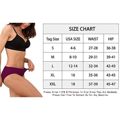 Panties Women's Hipster Panties Seamless Low-Rise Cheekini Panty Soft Stretch Bikini Underwear (Multi Colors-Pack of 5) - 5 P...