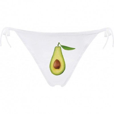 Panties Women's Flirty Sexy Funny Naughty 3D Printed Animal Tail Underwears Briefs Gifts Cute Ears - Avocado - CH18S50SC56