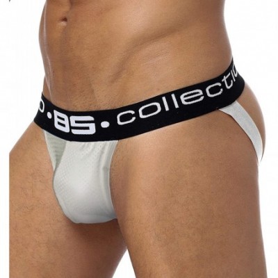 G-Strings & Thongs Men's Thongs Underwear Sexy Breathable Pouch T-Back Bikini Briefs G-String Underwear - 4c - C3193LT7M6D