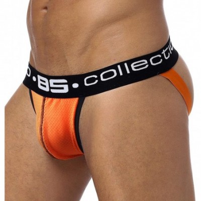 G-Strings & Thongs Men's Thongs Underwear Sexy Breathable Pouch T-Back Bikini Briefs G-String Underwear - 4c - C3193LT7M6D