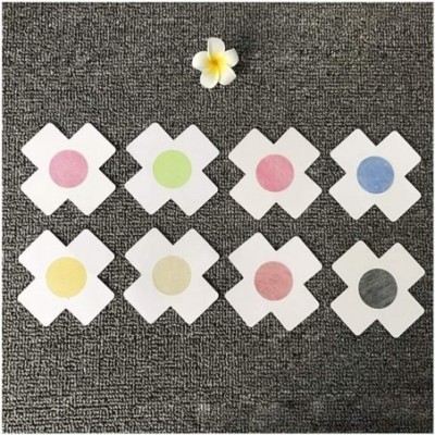 Accessories Invisible Nipple Stickers 5 Pairs/lot Sexy Women Disposable Adhesive Nipples Covers Chest Petals and Cross Shape ...