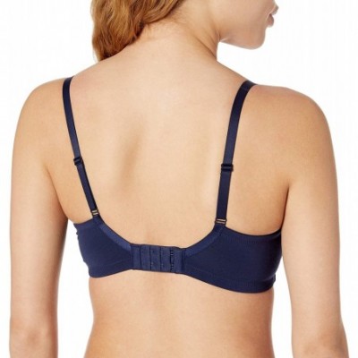 Bras Women's Caress Maisie Bilateral Pocketed Mastectomy Bra - Navy - CZ1279TEGL5