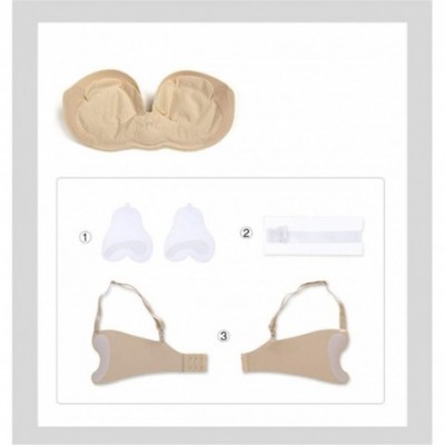 Bras Miss Double Party Invisairpad Bra with Inflatable Air Pump Cups Bra 001 - Style-2 - CH18R5HXEAQ