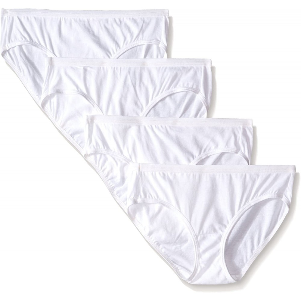 Panties Women's Sporty Hipster Panty - White - CT1287ZVYLZ