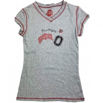 Nightgowns & Sleepshirts Ohio State Nightgown-Ohio State Sleep Shirt-Ohio State Night Shirt - C118XIEW6EU