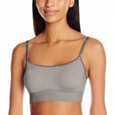 Bras Women's Easy Does It No Dig Wire-Free Bra - Grey Heather - CU1827LXS9A