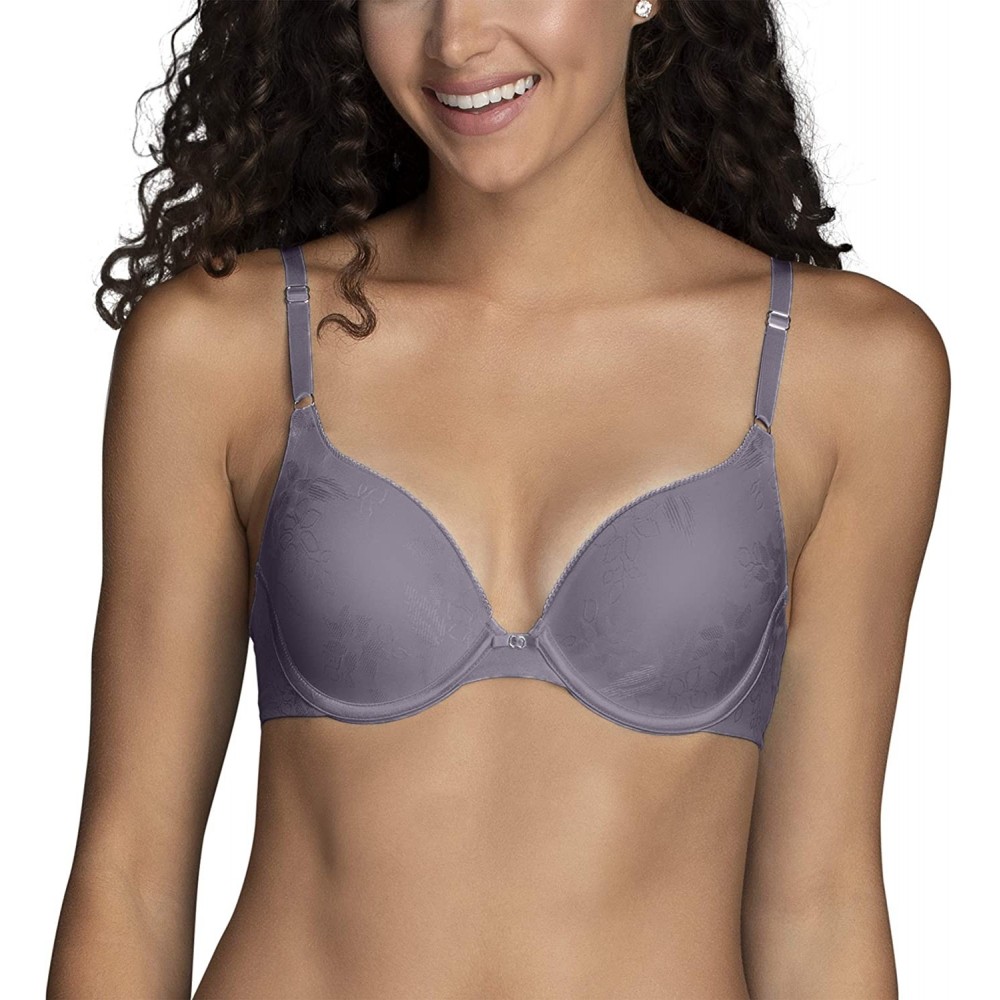 Bras Women's Push Up Bras - Underwire - Dusty Mauve - CJ196393I35