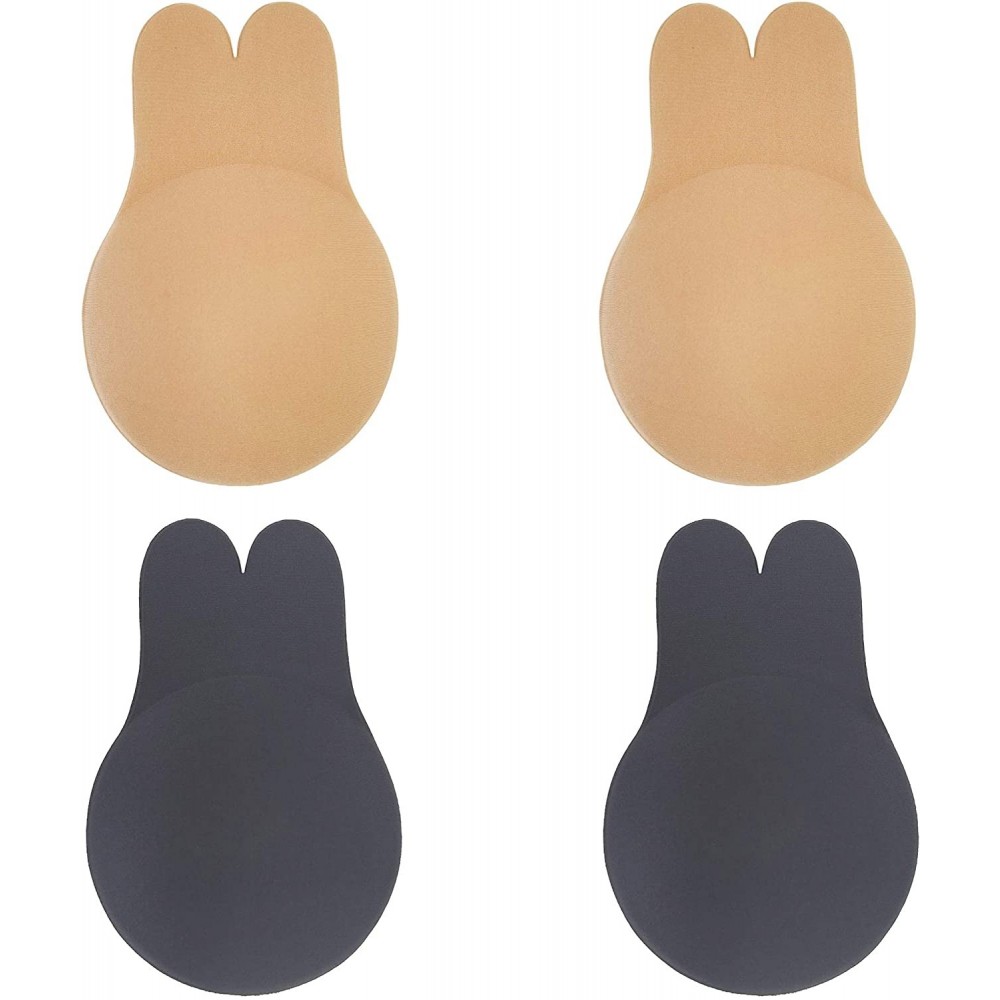 Accessories Breast Lift Tape Two pairs Rabbit's ears Breast Petals Reusable Adhesive Bra - CN18W6M8LII