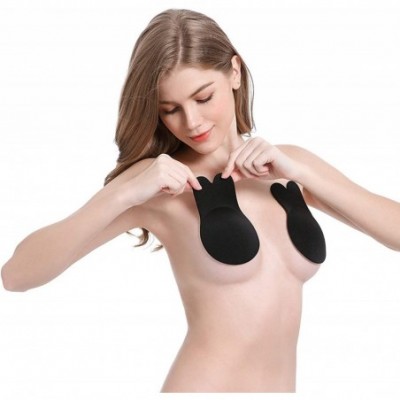 Accessories Breast Lift Tape Two pairs Rabbit's ears Breast Petals Reusable Adhesive Bra - CN18W6M8LII