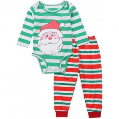 Sleep Sets Family Matching Christmas Pajamas Sleepwear Set - Kid - CB18A7EHC4U