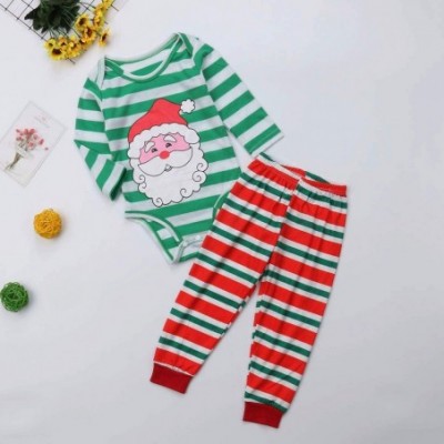 Sleep Sets Family Matching Christmas Pajamas Sleepwear Set - Kid - CB18A7EHC4U