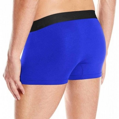 Boxer Briefs Custom Face Love Stripes Men's Boxer Briefs - Cockblue - CJ18ZQQRKD3