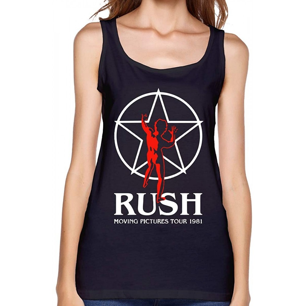 Camisoles & Tanks Womens Neil Peart Sexy Cute Shirt Summer Blank Tank Top - CJ197987RUX