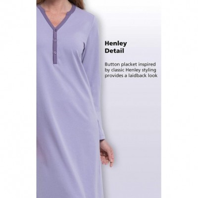 Nightgowns & Sleepshirts Nightgown for Women - Nightgowns for Women - Lavender - CP1883TDOSR