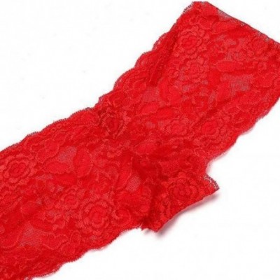 Bras Women Sexy Comfort Underwire Push Up Bra and Knickers Set Lingerie Sets - Red - CR18SQ97NNM