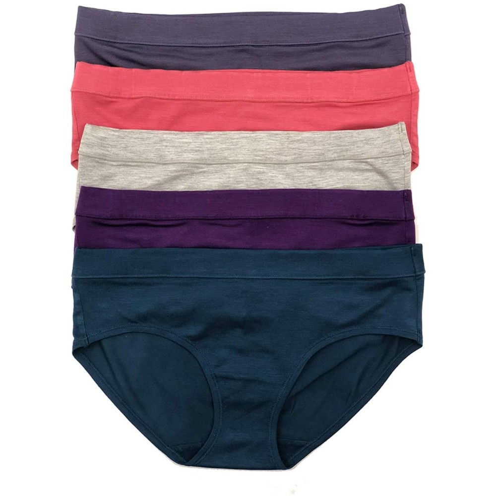 Panties Modal Stretch Hipster Underwear | 5-Pack - Dark Color Pack - CJ192IXTRT9