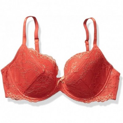 Bras Women's Superboost Lace Padded Plunge - Cinnamon - CX18UENXOM4