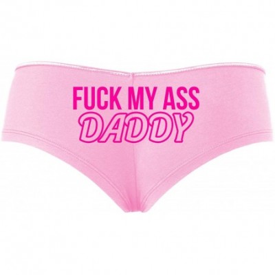 Panties Fuck My Ass Daddy Anal Sex Submissive Baby Pink Slutty Panties - Hot Pink - CQ1958WL8K4