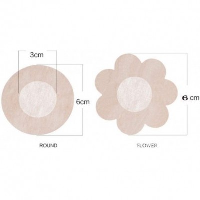 Accessories Nipple Covers 50 Pairs Nipple Breast Covers Disposable Petal Nipple Pasties for Women Girls Party - Flower - C719...