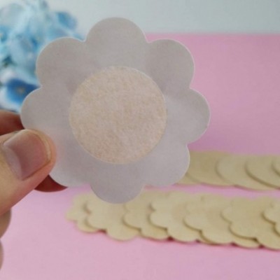 Accessories Nipple Covers 50 Pairs Nipple Breast Covers Disposable Petal Nipple Pasties for Women Girls Party - Flower - C719...