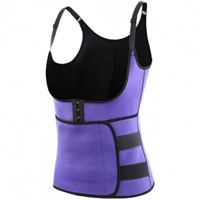 Shapewear Waist Trainer For Women Sexy Fitness Corset Sport Body Shaper Vest Women Waist Trainer Workout Slimming - Purple - ...