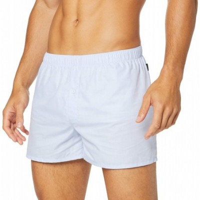 Boxers Men's Fancy Woven Boxer - Light Blue - CN12BIDVL0H