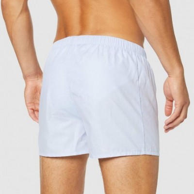 Boxers Men's Fancy Woven Boxer - Light Blue - CN12BIDVL0H