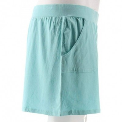 Bottoms Loungewear Cozy Knit Shorts Pockets A306954 - Seafoam - CR195UQERW4