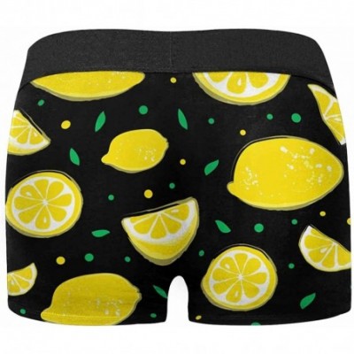 Boxer Briefs Boxer Briefs Men's Underwear Yellow Lemons M - CI18G0SO2TC