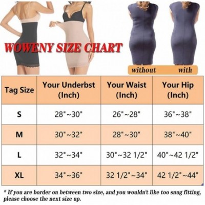 Slips Half Slips for Women Under Dresses Shapewear Slip Seamless High Waist Slip Tummy Control Skirt Shapewear - Black(lace H...