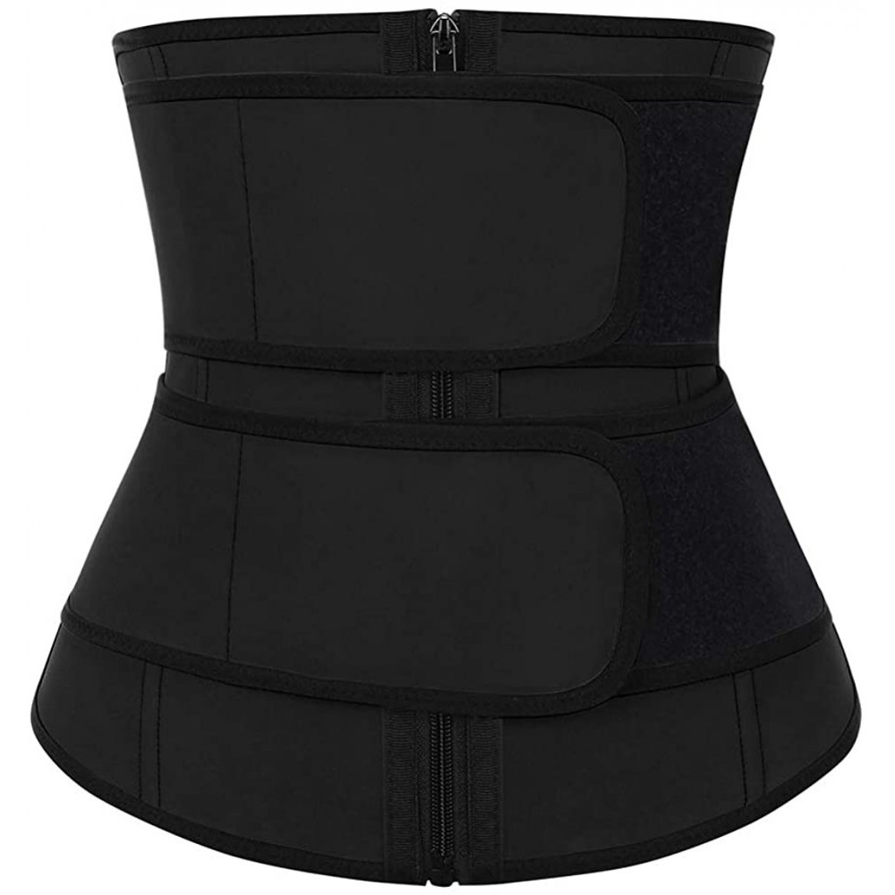 Bustiers & Corsets Women Waist Trainer Underbust Corset Trimmer Slimming Body Shaper - Black - CX18ZDIL7MU